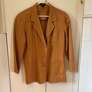J. Crew Women's Camel Blazer